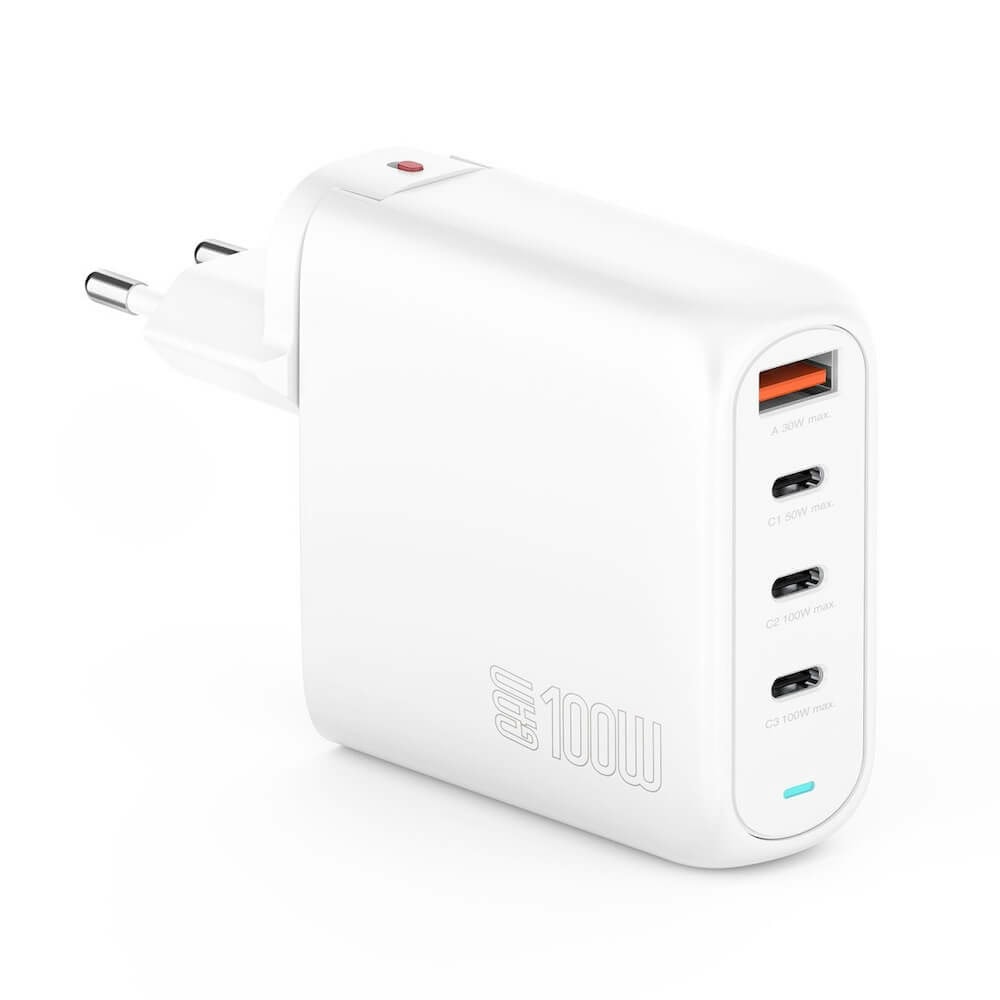 Зарядно устройство 4smarts GaN Flex Pro Travel Edition