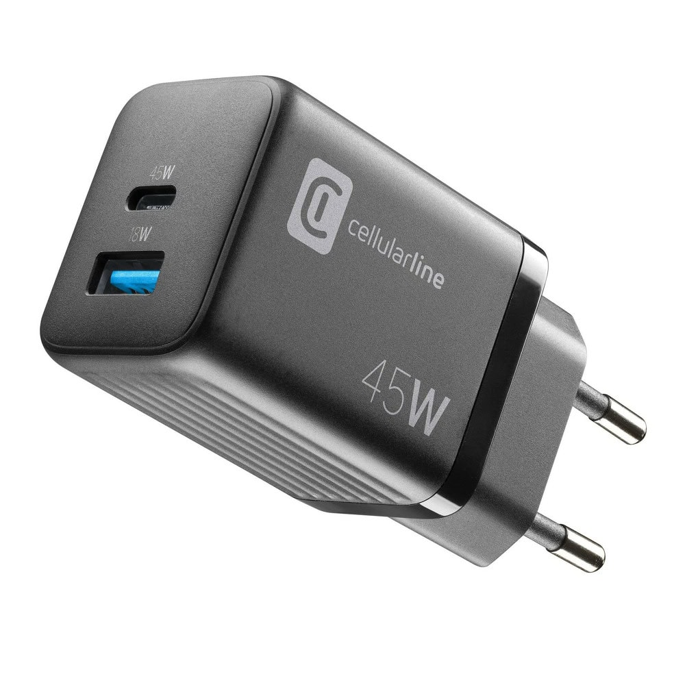 Зарядно устройство Cellularline PD GaN