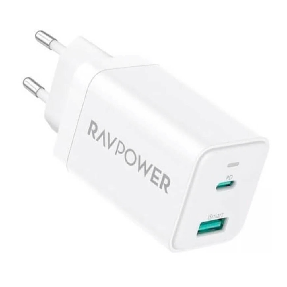 Зарядно устройство RavPower RP-PC171 GaN Fast 45W (75-01013-023)