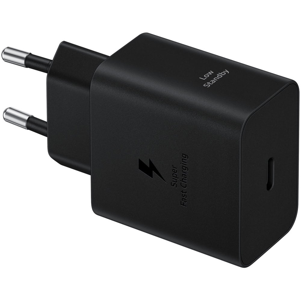 Зарядно устройство Samsung Power Adapter 2024 (EP-T4511XBEGWW) + кабел