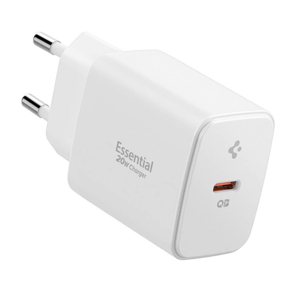 Зарядно устройство Spigen Essential PD 20W (ACH08701)