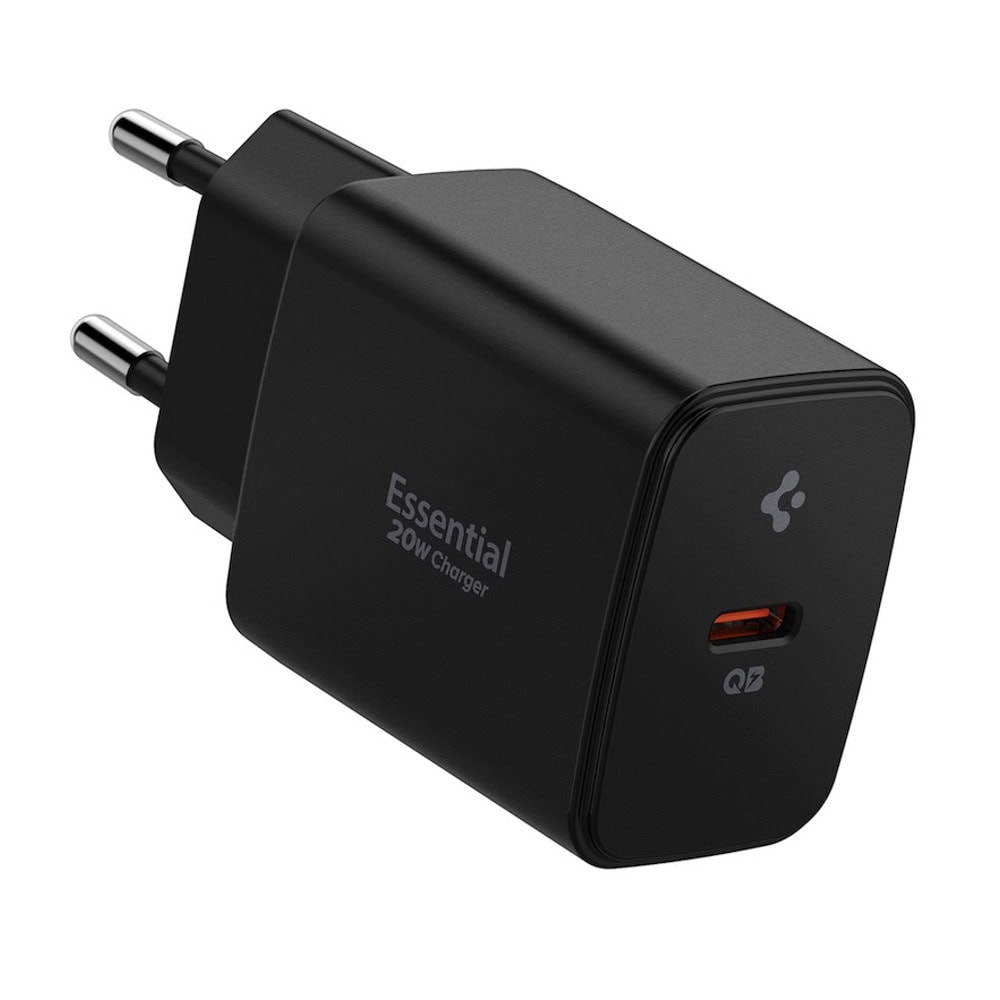 Зарядно устройство Spigen essential 20w (ACH09217)