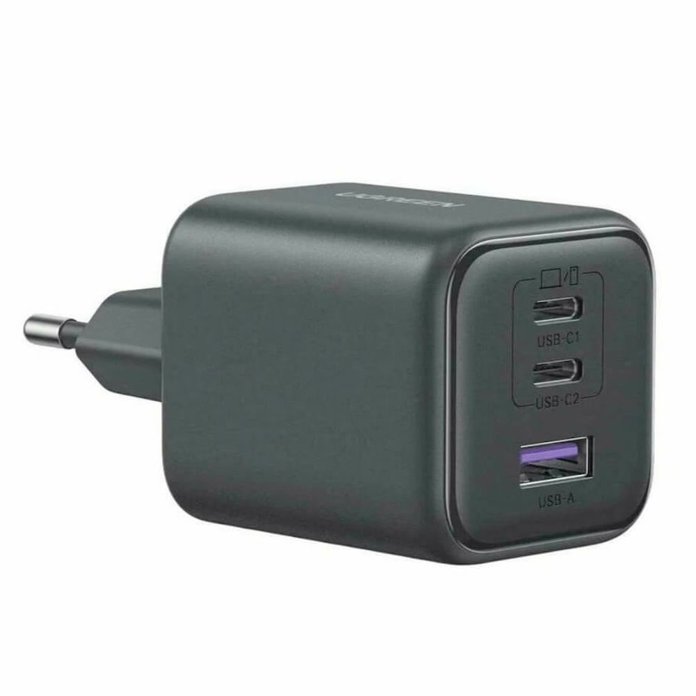 Зарядно устройство Ugreen X527 GaN 3-Port 45W (JR-TCF14)