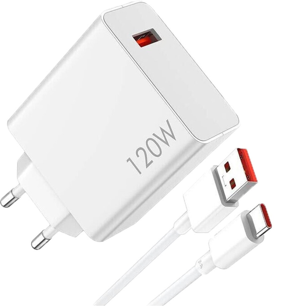 Зарядно устройство Xiaomi 120W HyperCharge Combo (Type-A)