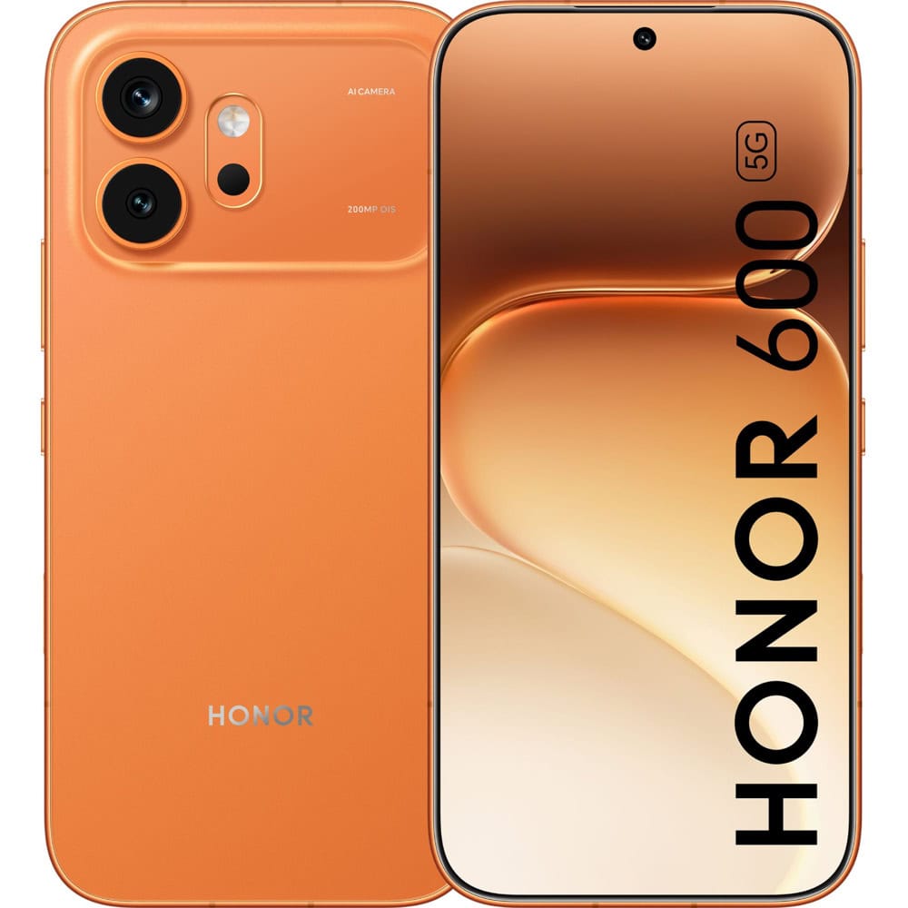 Смартфон Honor 600 (оранжев) в комплект със слушалки CHOICE LCHSE Earbuds Clip