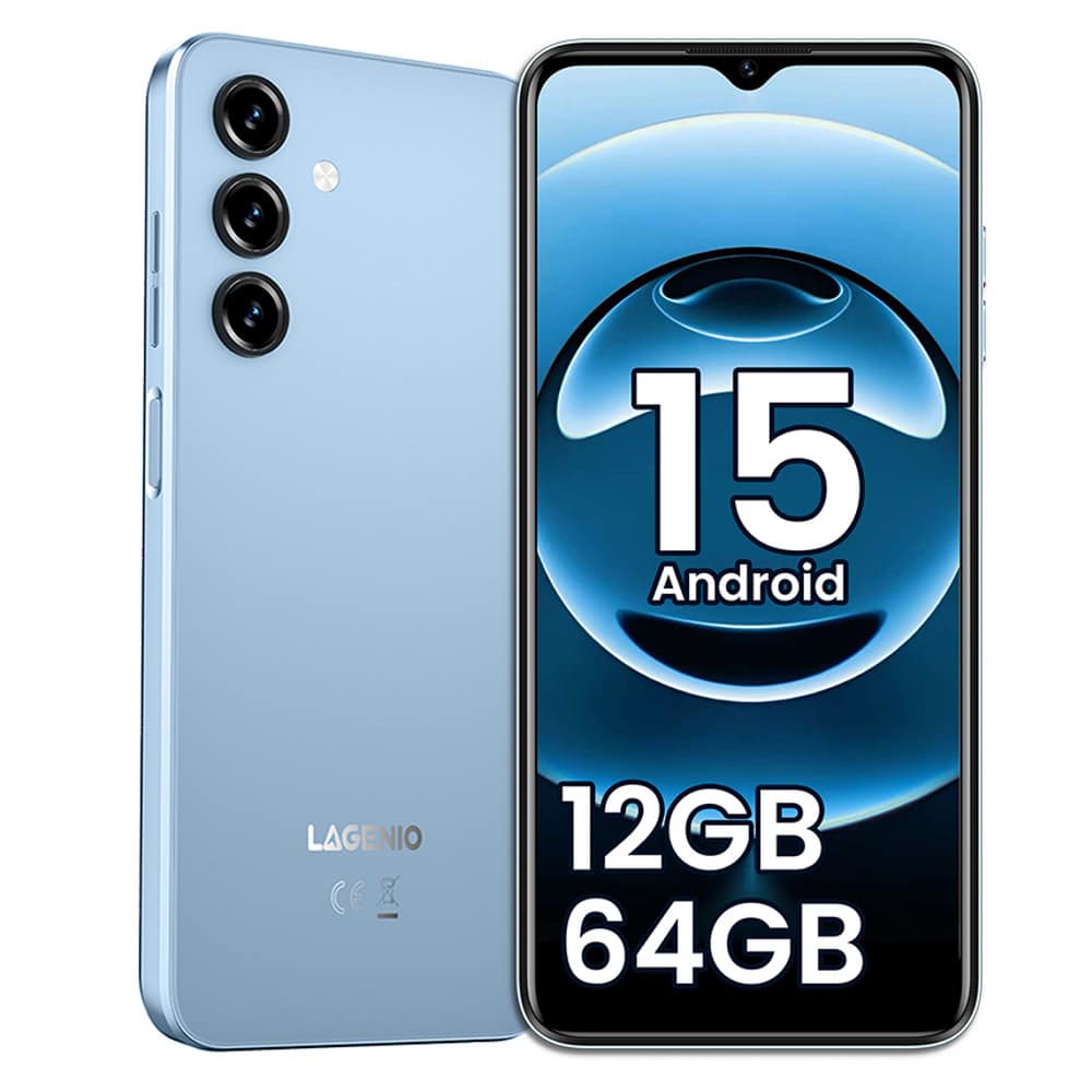 Смартфон Lagenio A10 (светлосин)