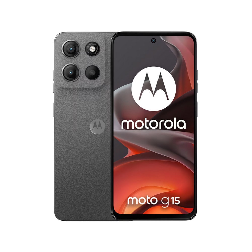 Смартфон Motorola Moto G15 (сив)