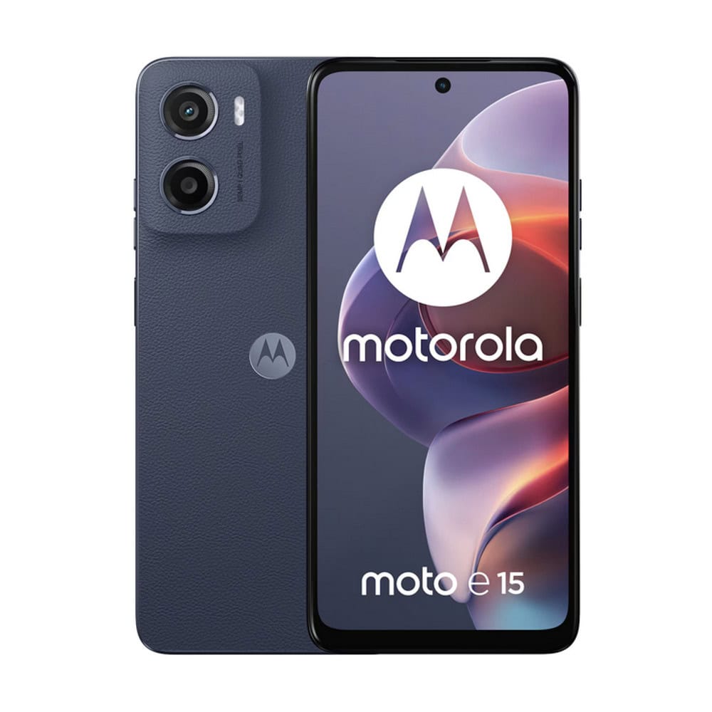 Смартфон Motorola Moto E15 (тъмносин)