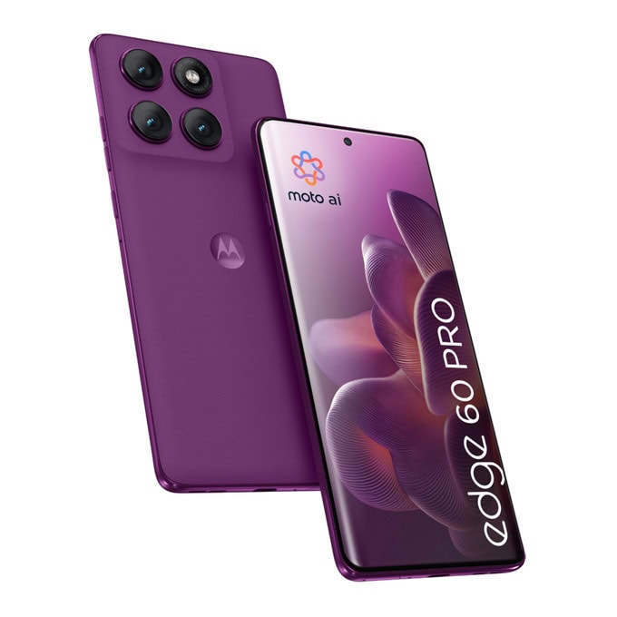 Смартфон Motorola Edge 60 Pro (лилав)