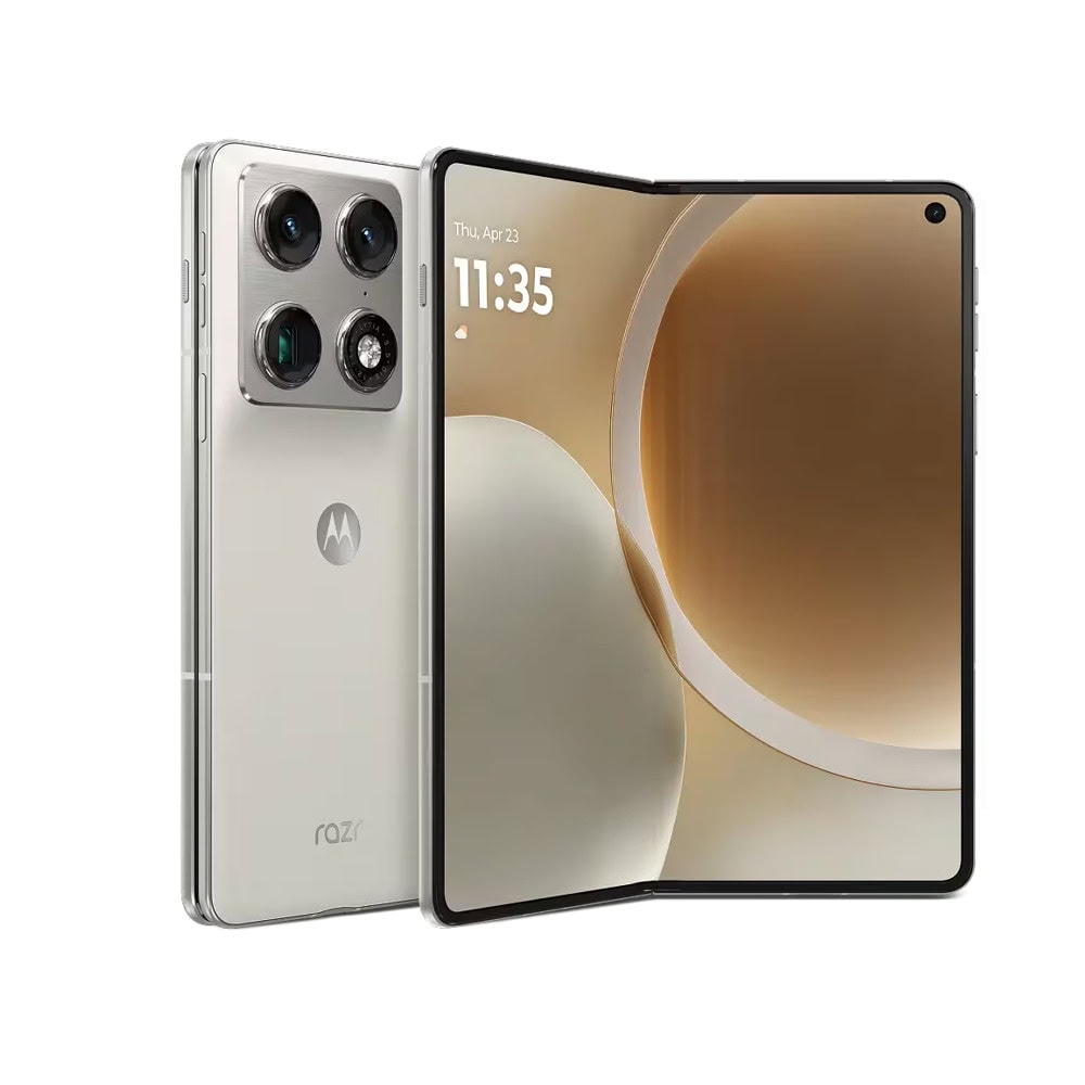 Смартфон Motorola Razr Fold (бял)