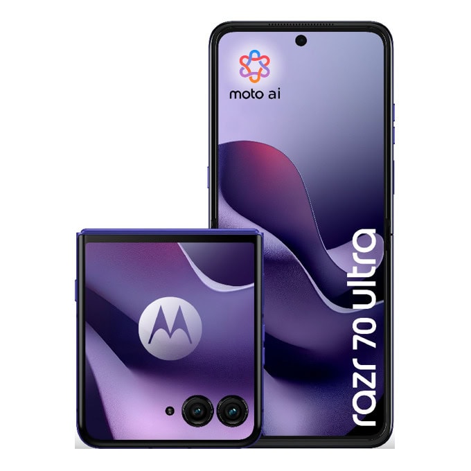 Смартфон Motorola Razr 70 Ultra (син)