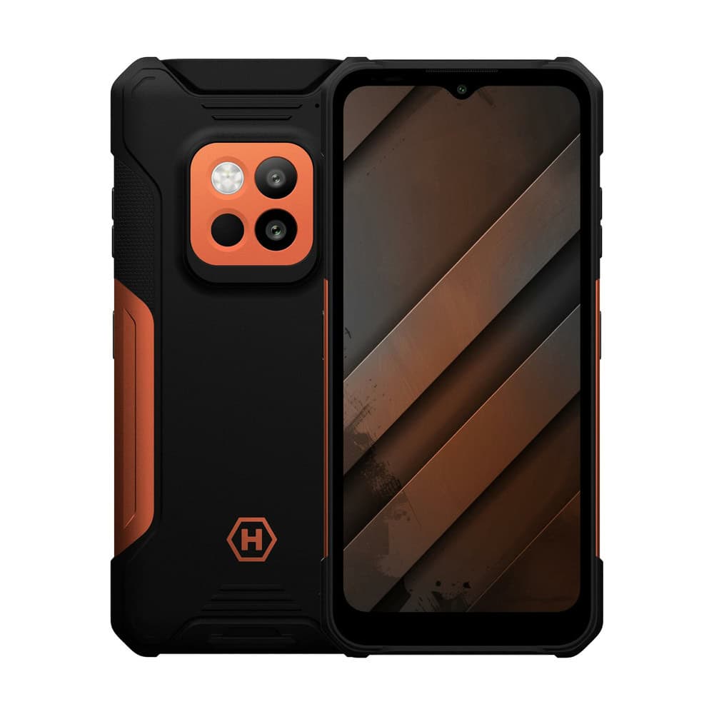 Смартфон MyPhone HAMMER Construction Thermal 5G (черен)