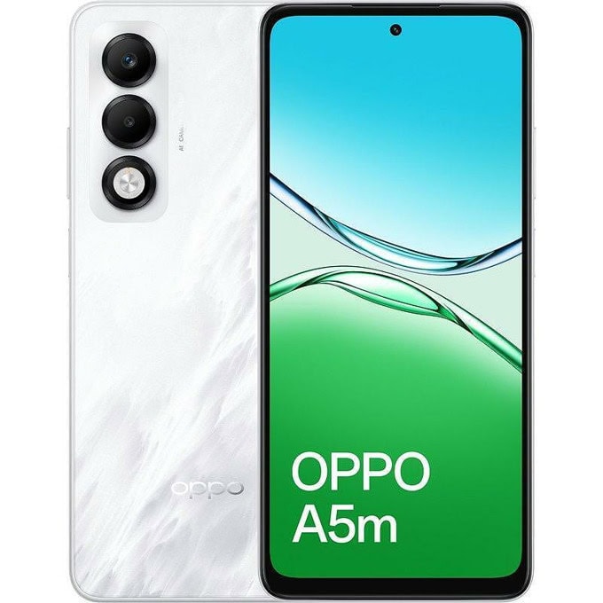 Смартфон Oppo A5 4G (бял)
