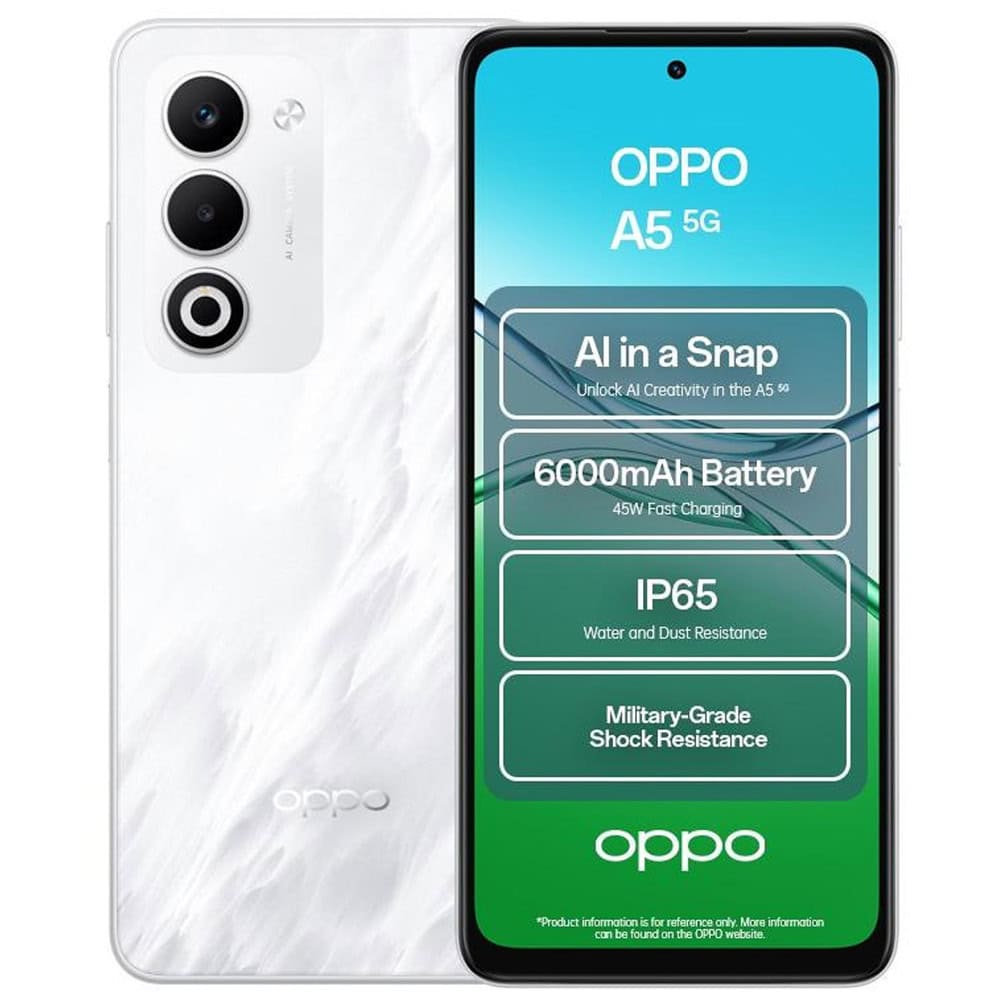 Смартфон Oppo A5 (бял)