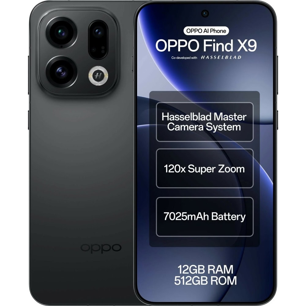 Смартфон Oppo Find X9 5G (черен)