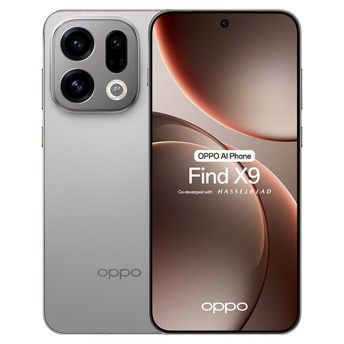 Смартфон Oppo Find X9 5G (сив)