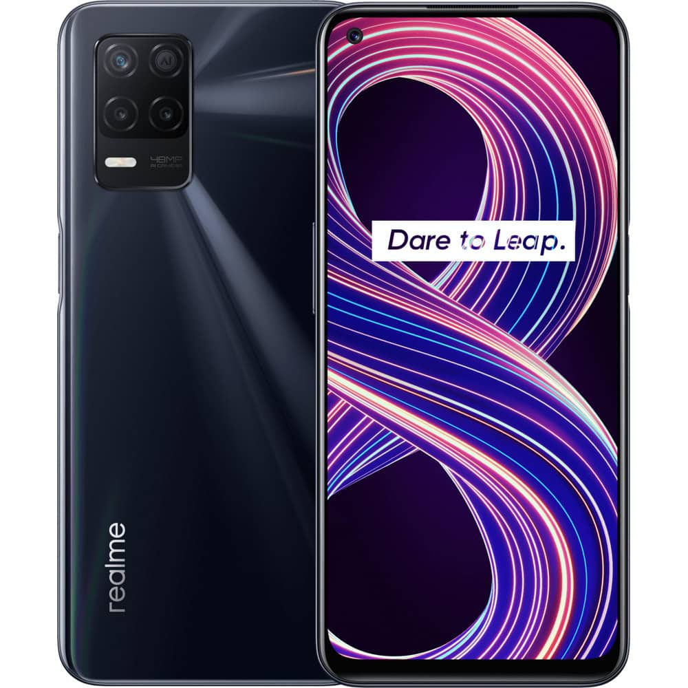 Смартфон Realme 8 5G (черен)