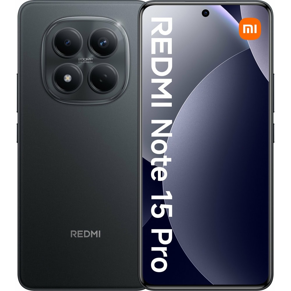Смартфон Xiaomi Redmi Note 15 Pro 4G (черен)