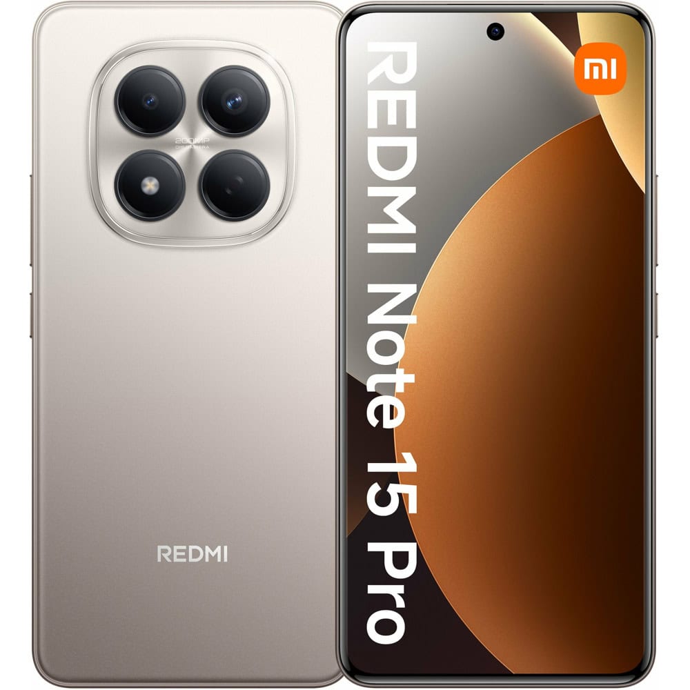 Смартфон Xiaomi Redmi Note 15 Pro 4G (сив)