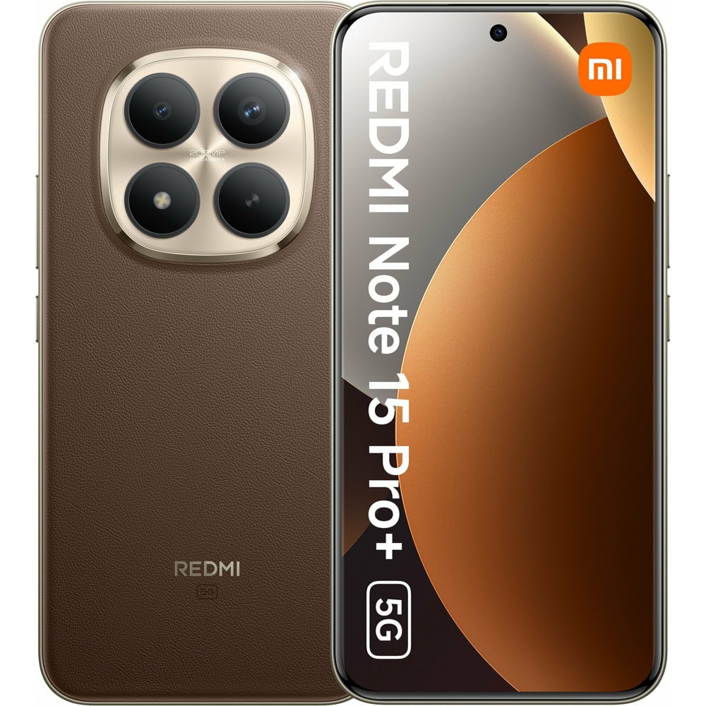 Смартфон Xiaomi Redmi Note 15 Pro+ 5G (кафяв)