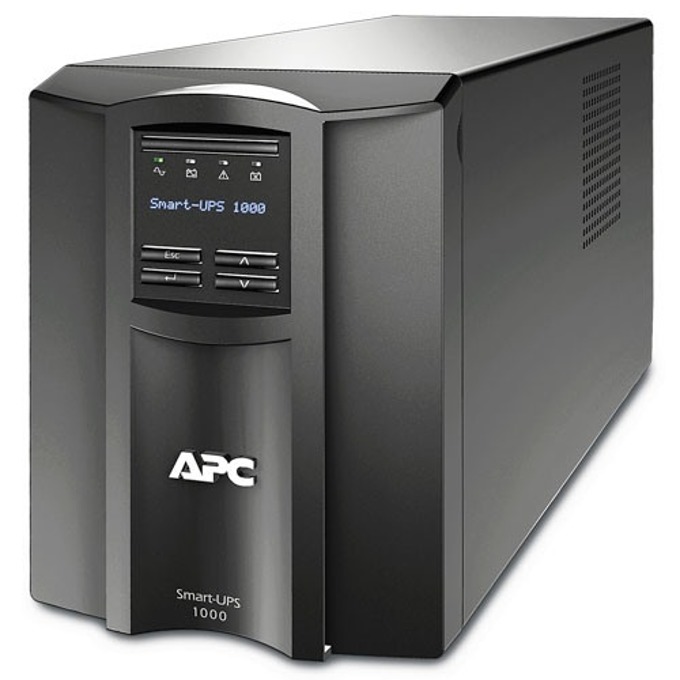UPS APC Smart-UPS SMT1000IC 1000VA/700W в комплект с UPS APC Back-UPS BV AVR BV800I