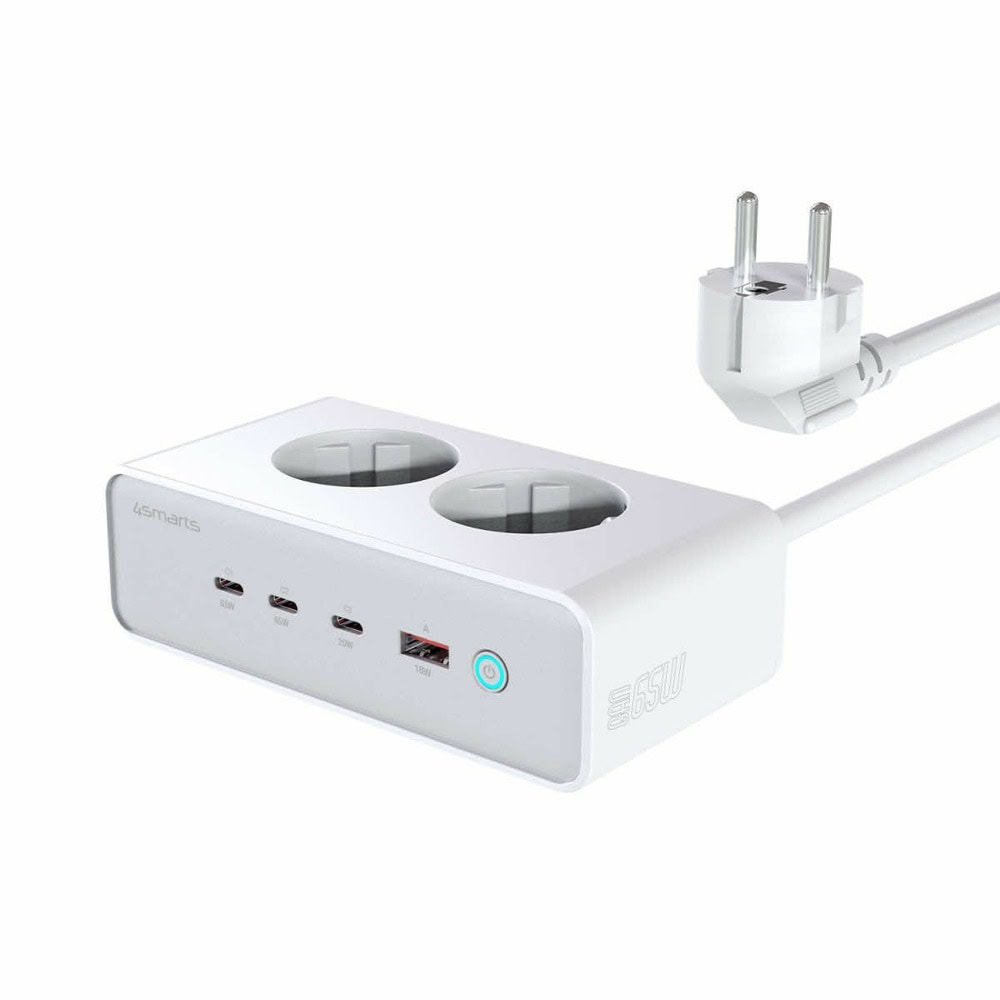 Разклонител 4Smarts Desk Charger GaN 65W