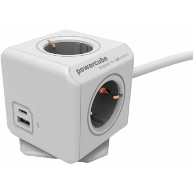 Разклонител DesignNest PowerCube Extended 10435