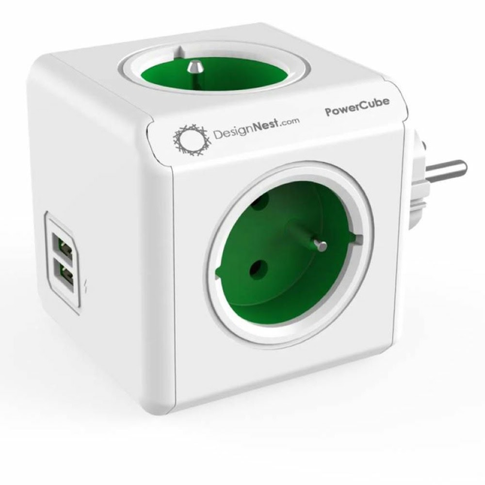Разклонител DesignNest PowerCube Original 1202GN