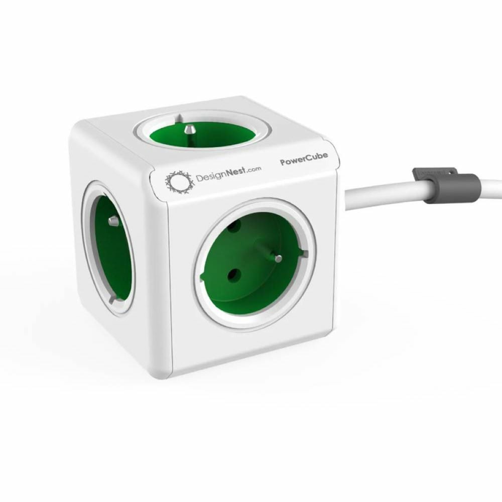 Разклонител DesignNest PowerCube Extended 1300GN