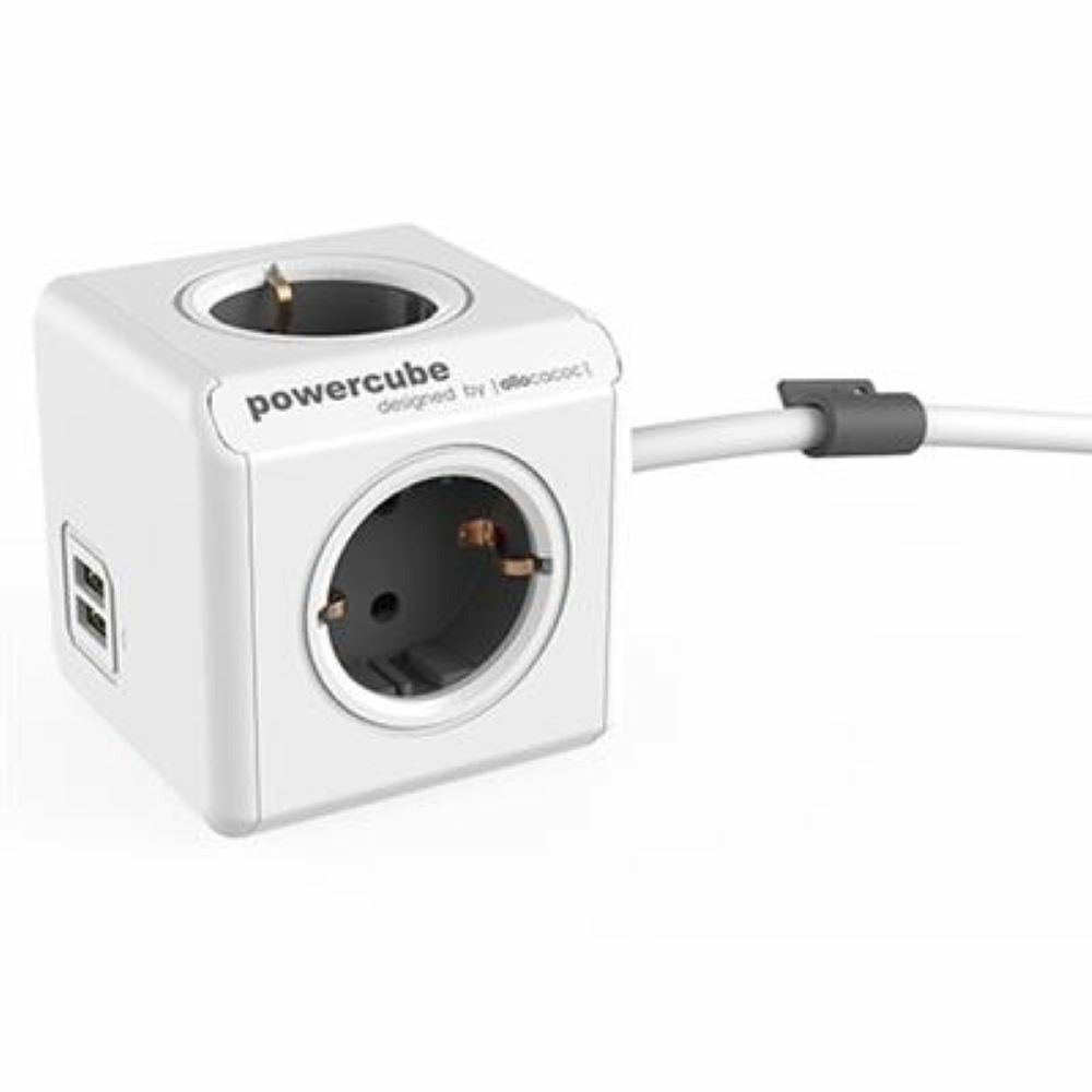 Разклонител DesignNest PowerCube Extended 1407