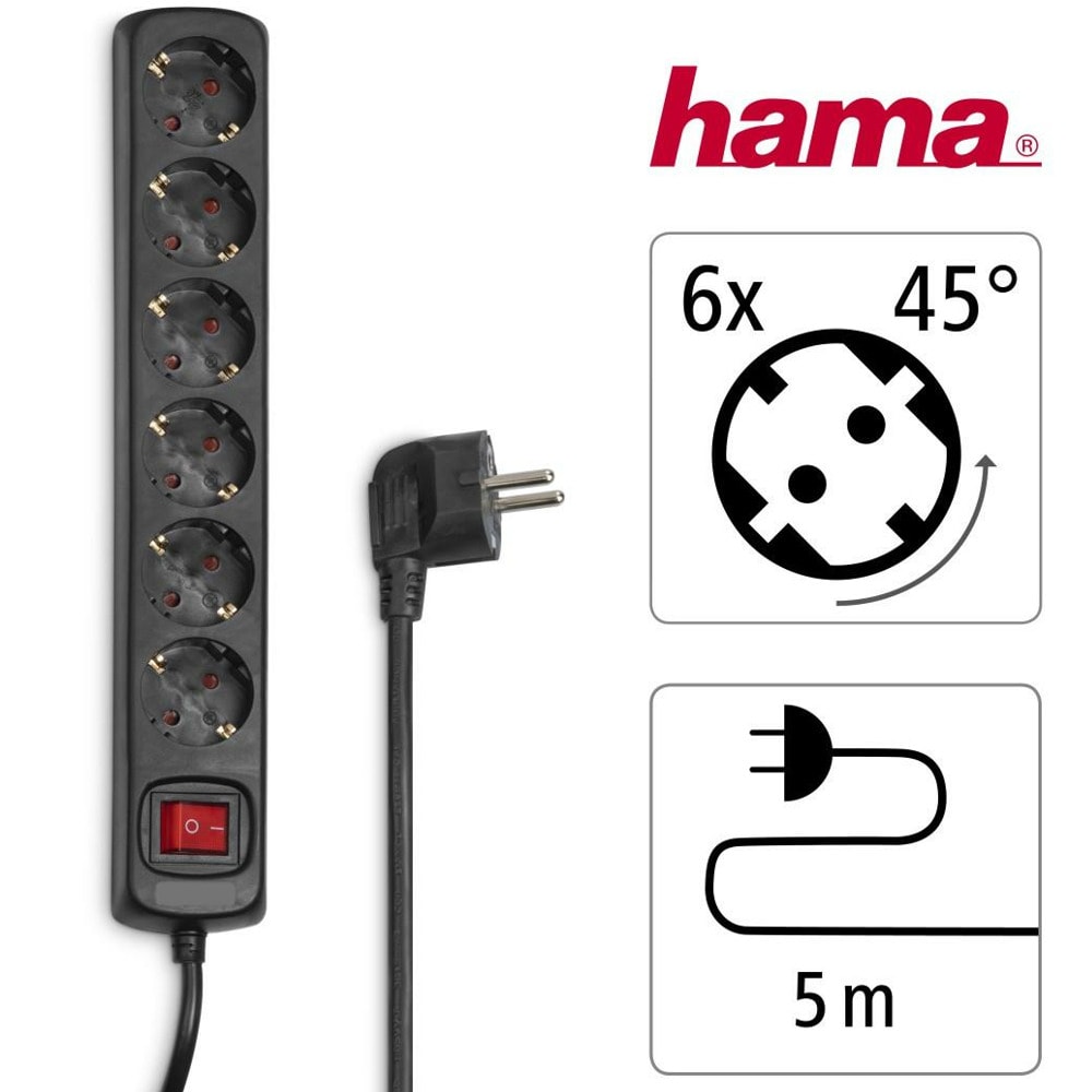 Разклонител HAMA 137266