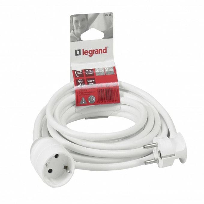 Удължителен кабел Legrand 390086