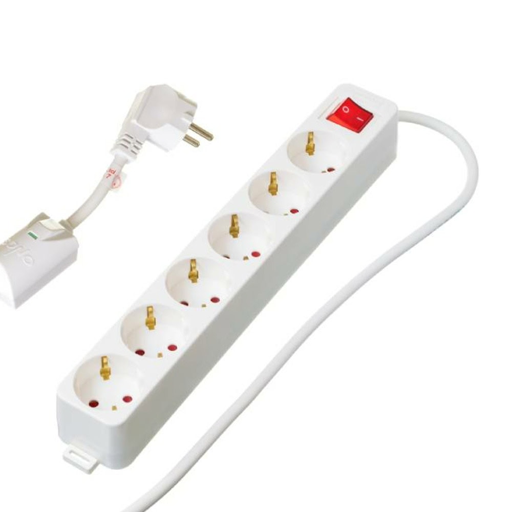 Разклонител Sono 6КХ1.5 White