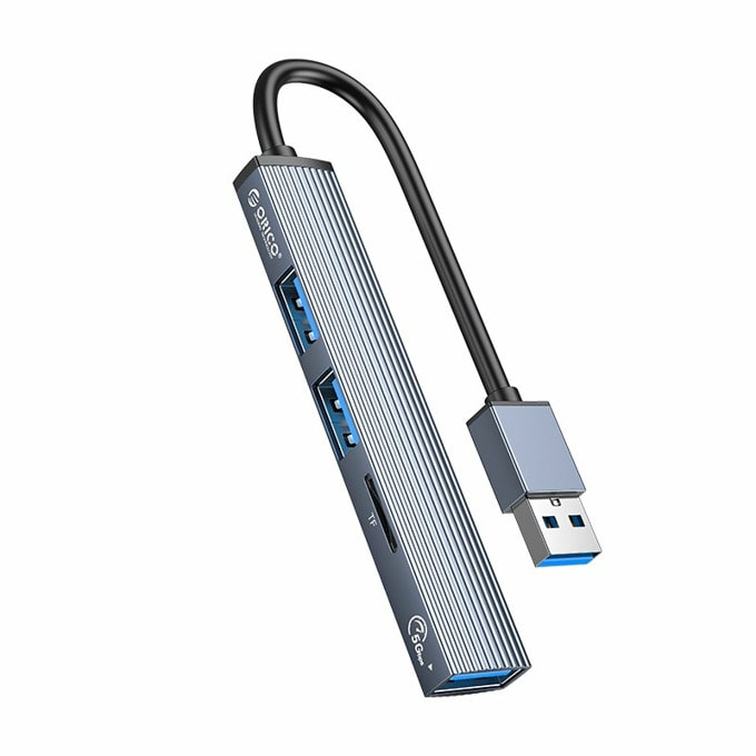 USB хъб Orico AH-A12F-GY